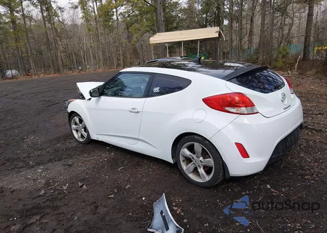 2014 Hyundai Veloster Base W/Black z USA, uszkodzony, nr VIN KMHTC6AD6EU210770